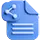 easy file sharing icon
