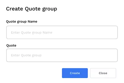 create quote group image